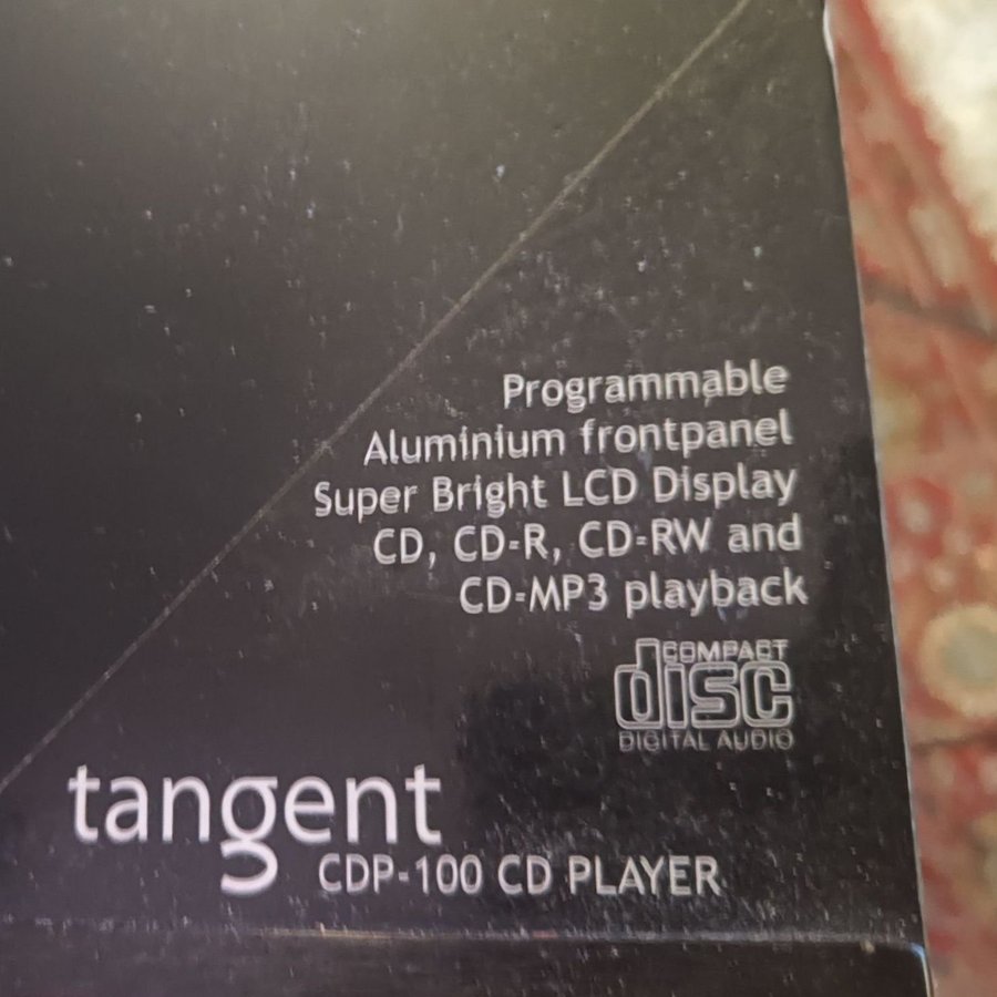 Tangent CDP-100 CD-spelare