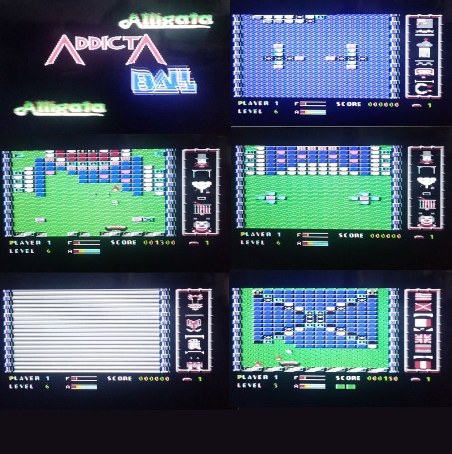 Addicta Ball (Alligata - Prism Leisure) ->TESTAD<- Commodore 64 / C64 Spel