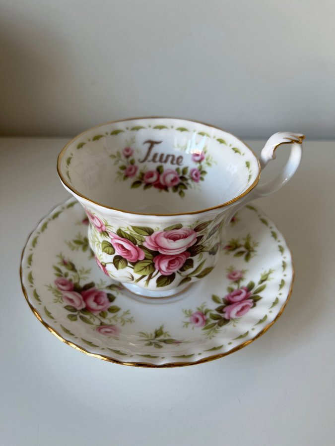 Royal Albert June månadsservis Kaffekopp