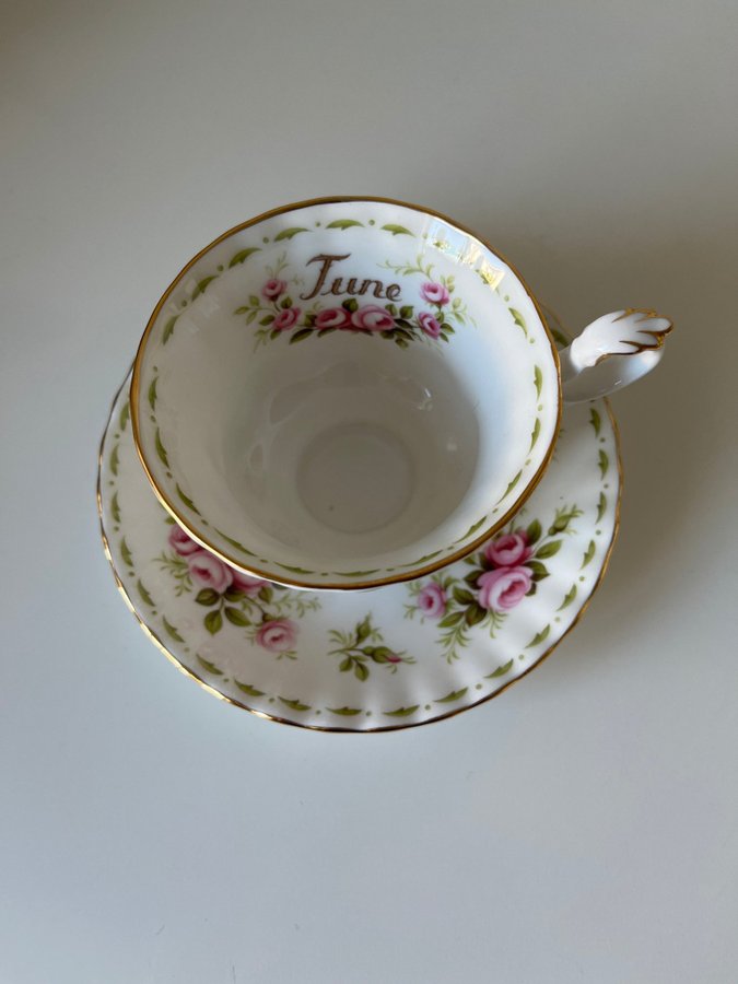 Royal Albert June månadsservis Kaffekopp