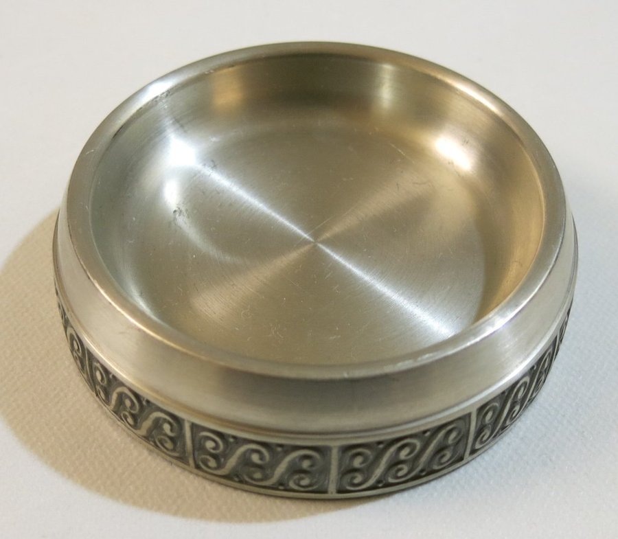 Vintage askfat Pewter Norway