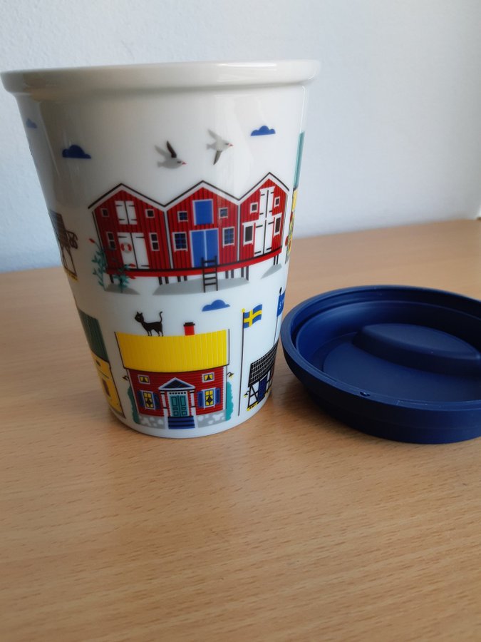 Bert Håge Häverö: 6-p coasters /Take Away mugg SWEDEN/Mugg Vinter Sweden