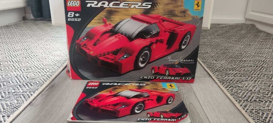 Lego 8652 Enzo ferrari 1:17 Fri Frakt