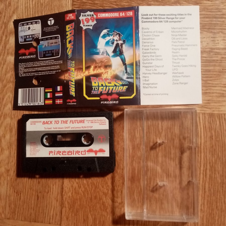 Back to the Future (Firebird Silver 199 Range) ->TESTAD<- Commodore 64 / C64