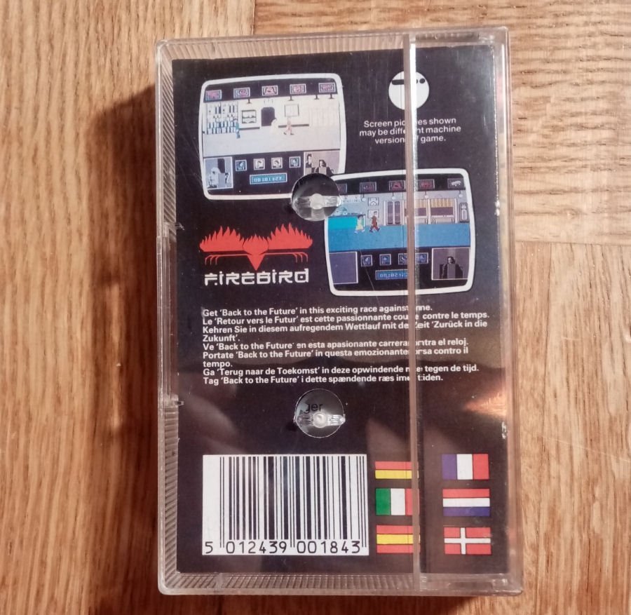 Back to the Future (Firebird Silver 199 Range) ->TESTAD<- Commodore 64 / C64