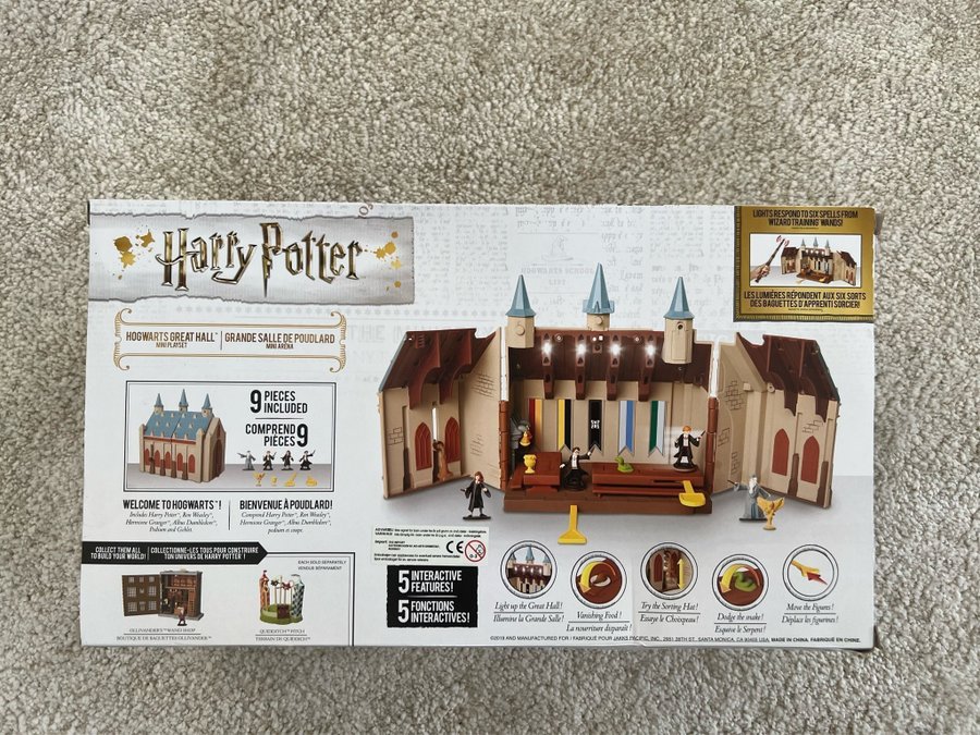 Ny Harry Potter Hogwarts Greathall Hus