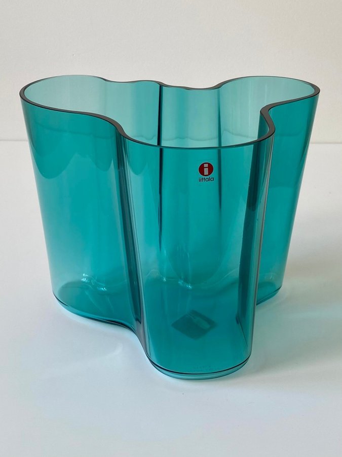 Savoy 16 cm, ”Sea Blue” Ny i Kartong - Alvar Aalto för Iittala