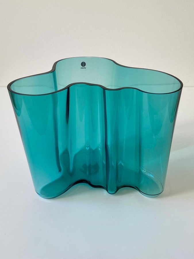 Savoy 16 cm, ”Sea Blue” Ny i Kartong - Alvar Aalto för Iittala