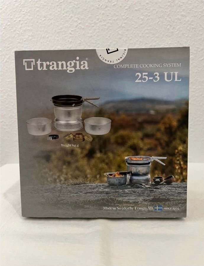 Trangia Stormkök 25-3 UL Campingkök Spritkök Camping set NYTT