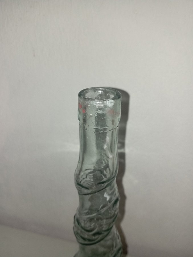 Italiensk spiral glasflaska