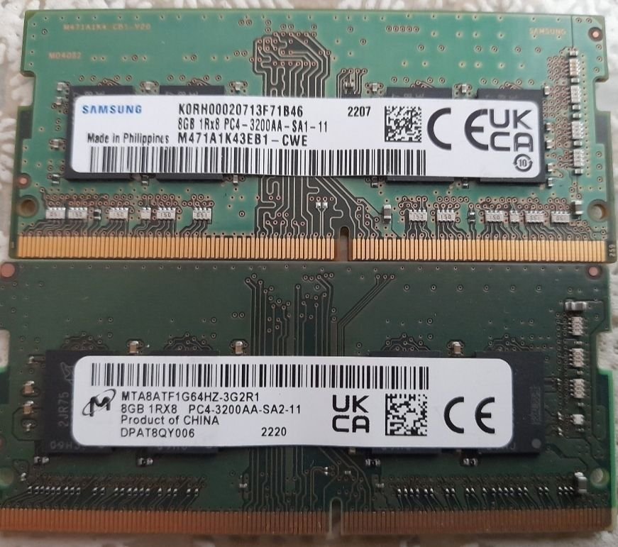 3st DDR4 so-dimm 8GB/st