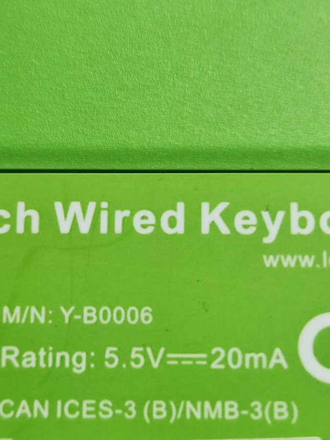 Logitech Wired Keyboard for iPad Lightning Connector Y-B0006 #1