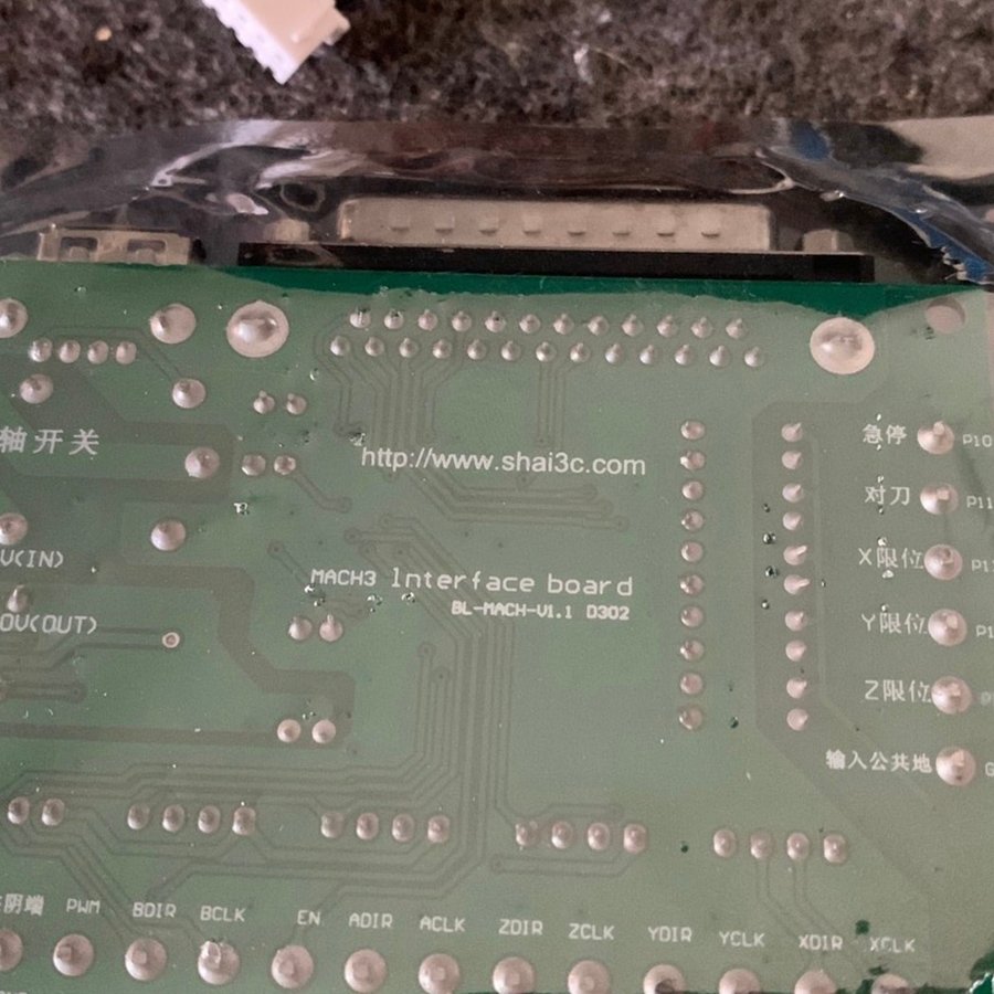 Mach3 CNC interface (2st)