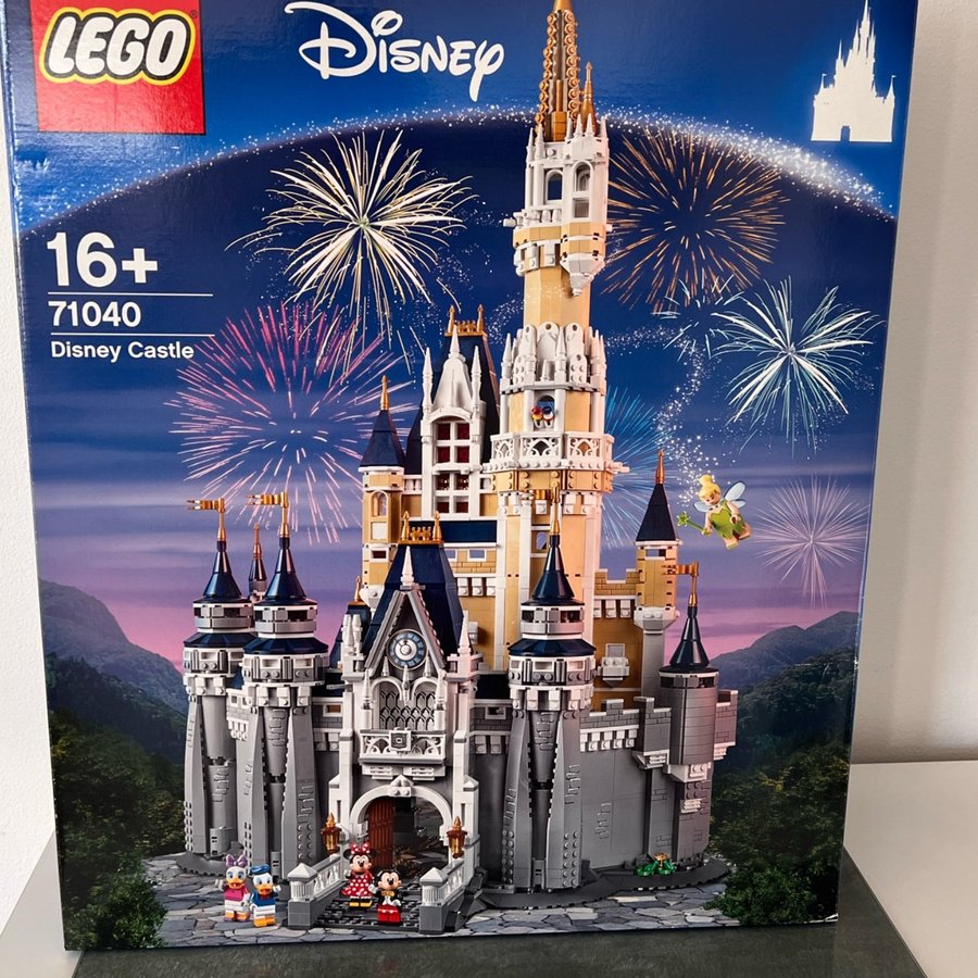 Lego Disney slott, 71040, oöppnad