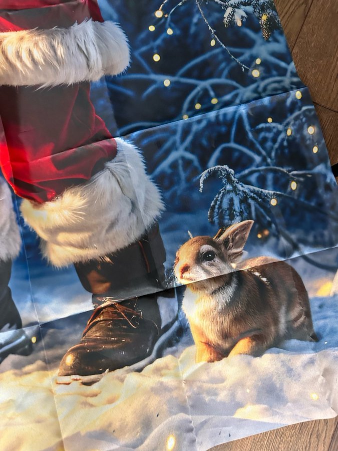 Tomte Dörrdekoration / juldekoration jultomte med julklappar