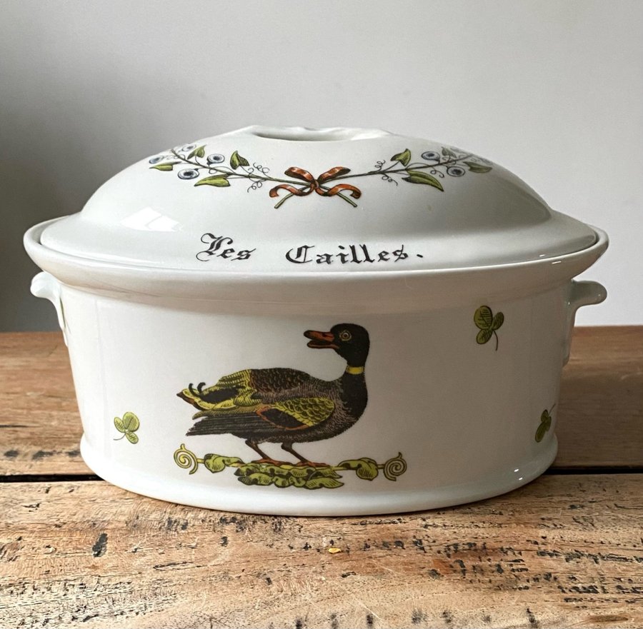 Porcellain D'Auteil - Les Canards ugnsform - Ny