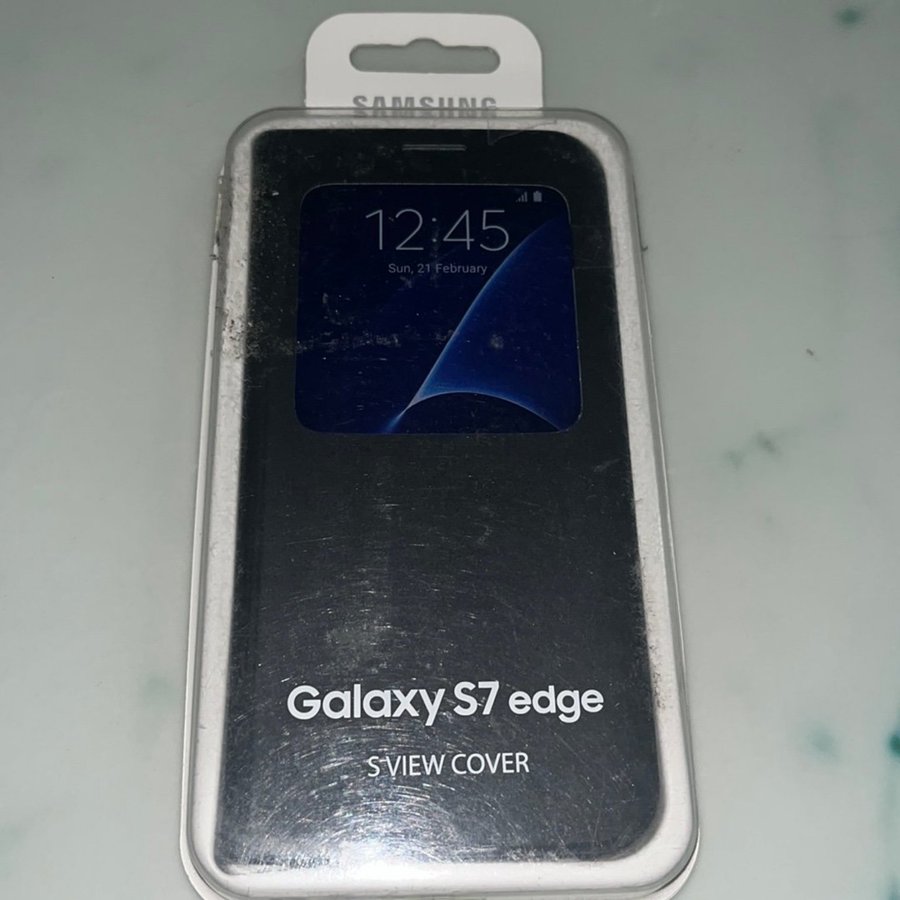 Samsung Galaxy S7 Edge S View Cover helt ny oanvänd