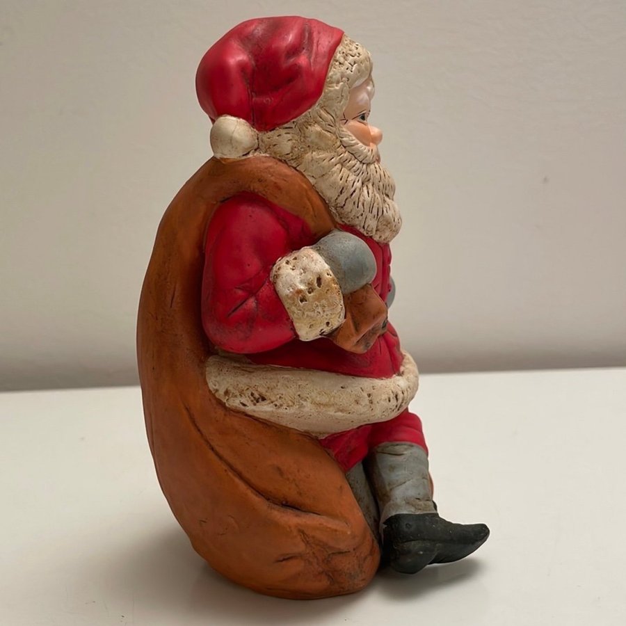 Vintage Jultomte Prydnad Jul Tomte Design Dekoration