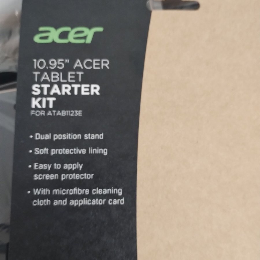 Acer 10.95" Tablet Starter Kit