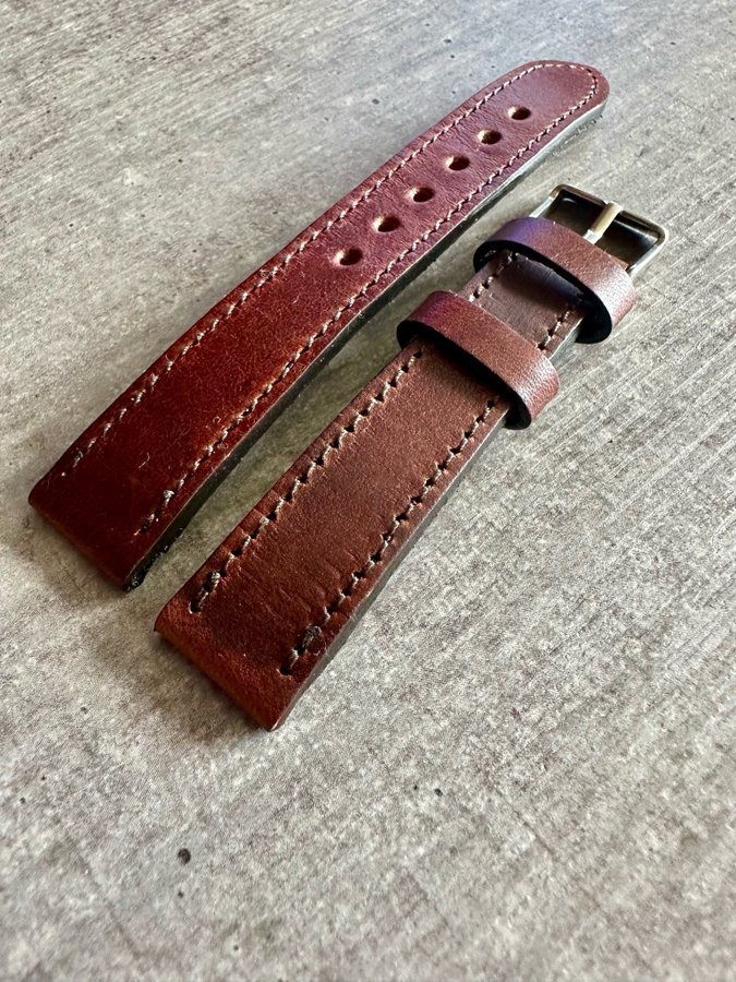 16mm Leather strap