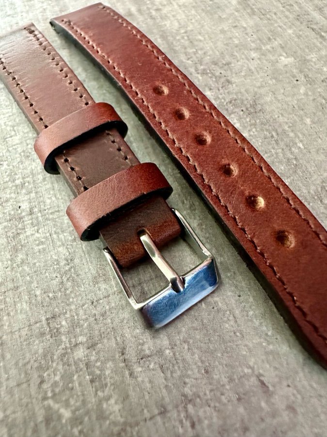 16mm Leather strap