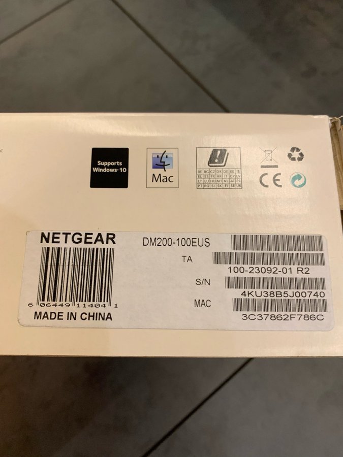 NETGEAR DM200 ADSL-modem