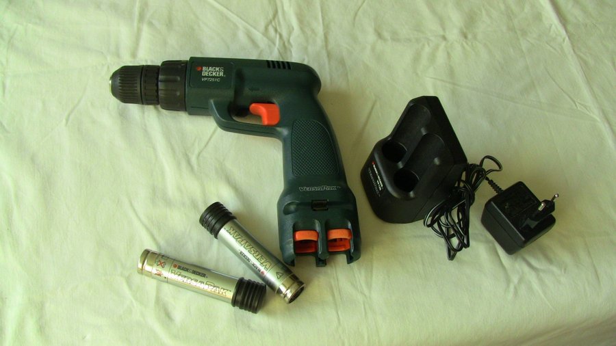 Black  Decker VP7251C Sladdlös Borrmaskin