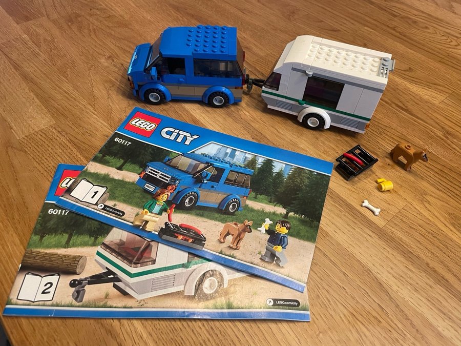 Lego City 60117 Van  Caravan