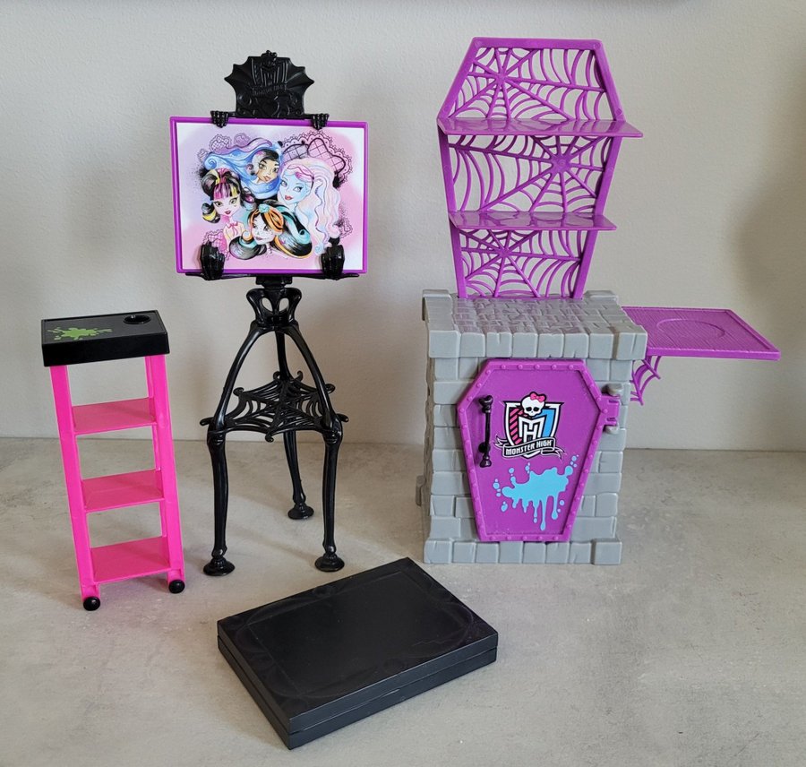 Monster High Möbler Konstnärsset