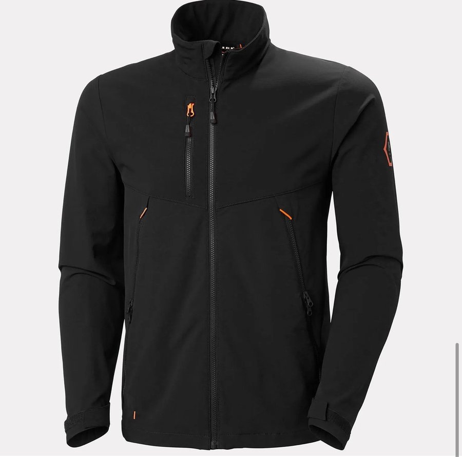 Helly Hansen svart jacka, storlek 2XL