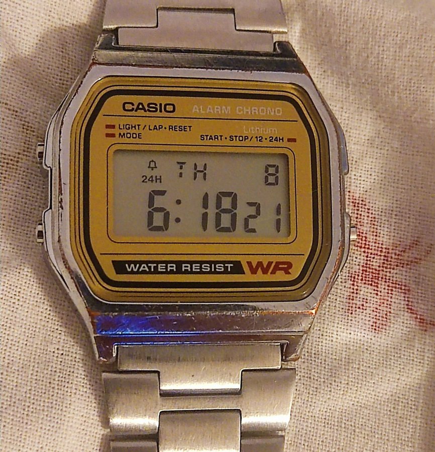 JDM Casio classic original A158 from japan