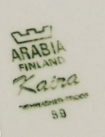 Kopp med fat KAIRA Arabia Anja Jaatinen-Winqvist