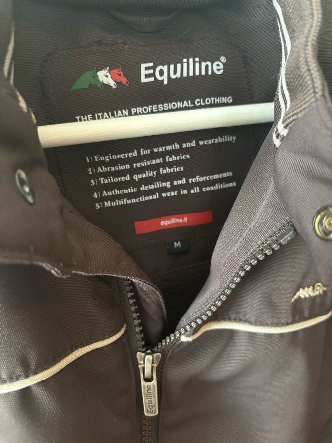 Equiline fodrad ridjacka, storlek M