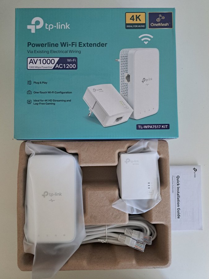 WiFi Extender - TPLINK Förlängare - öppen för erbjudanden