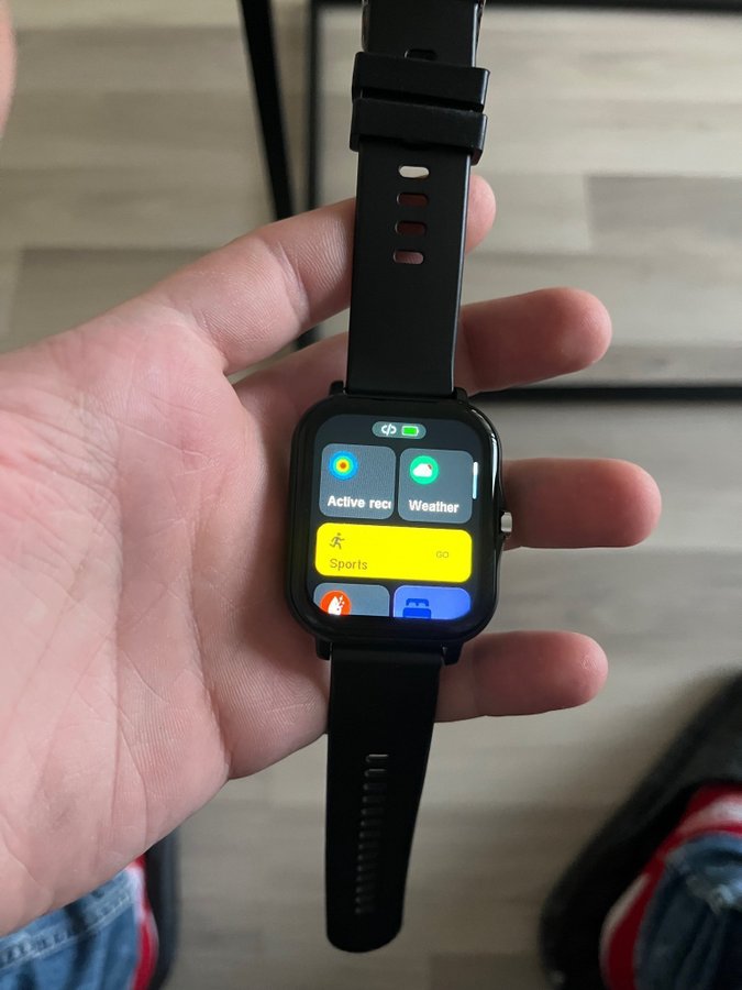 Smartwatch med aktivitetsmätning