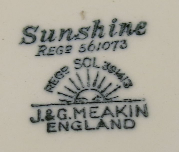 Djup tallrik Sunshine JG Meakin England