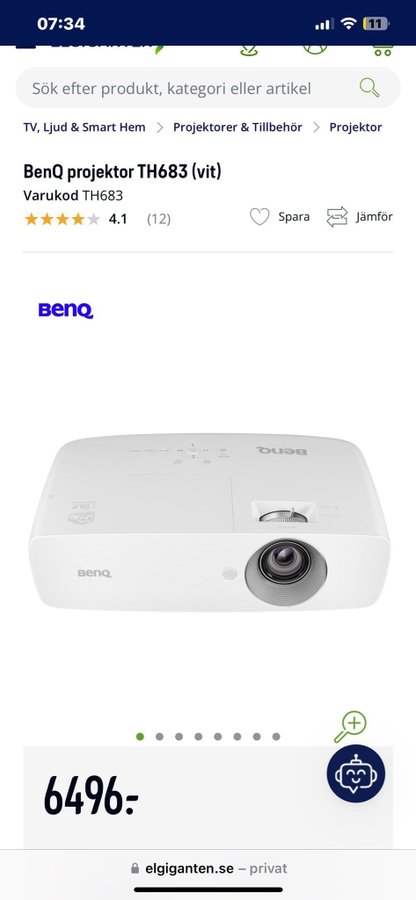 BenQ TH683 Projektor