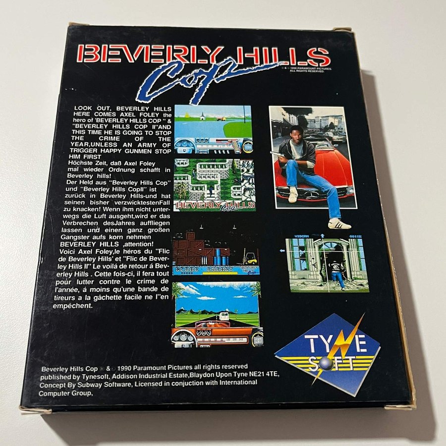 Beverly Hills cop - Snuten i Hollywood - Komplett - Amiga