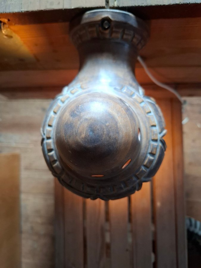 Retro Vägglampa Båtbackens Keramik Haverdalstrand