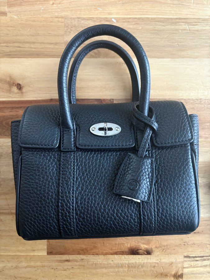 Mulberry Mini Bayswater heavy grain