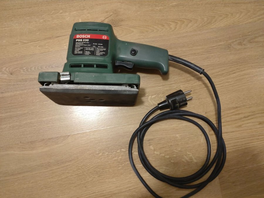 Bosch PSS 230 planslipmaskin