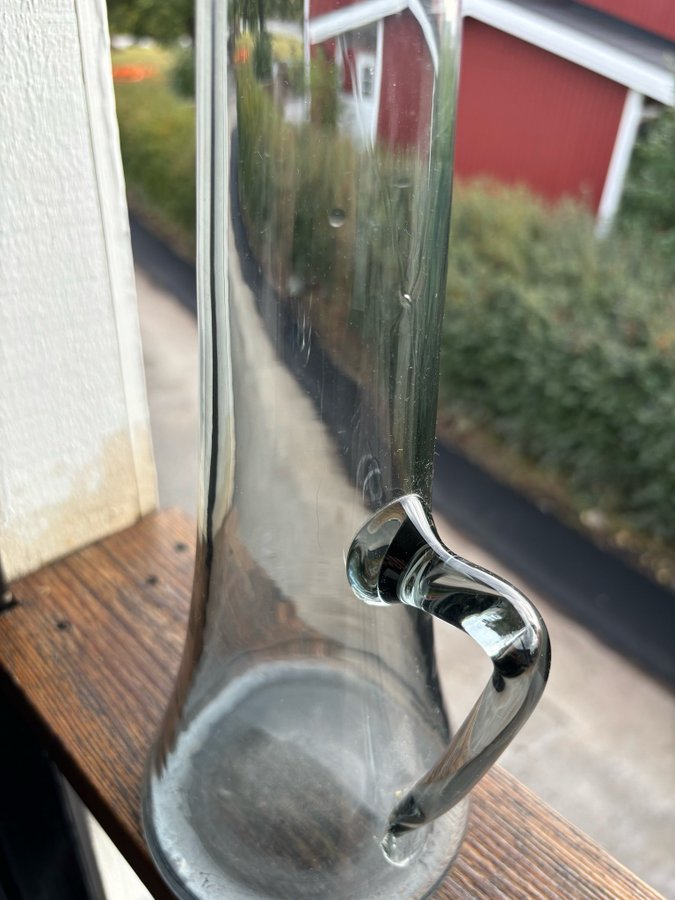 Kanna i glas - Rejmyre reijmyre glasbruk - Retro - Vas - Karaff