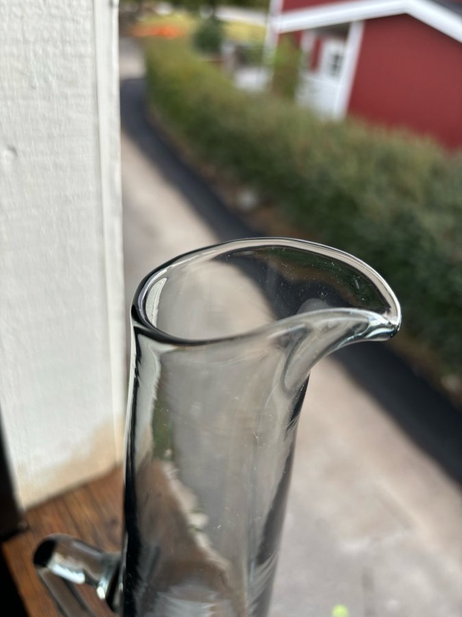 Kanna i glas - Rejmyre reijmyre glasbruk - Retro - Vas - Karaff