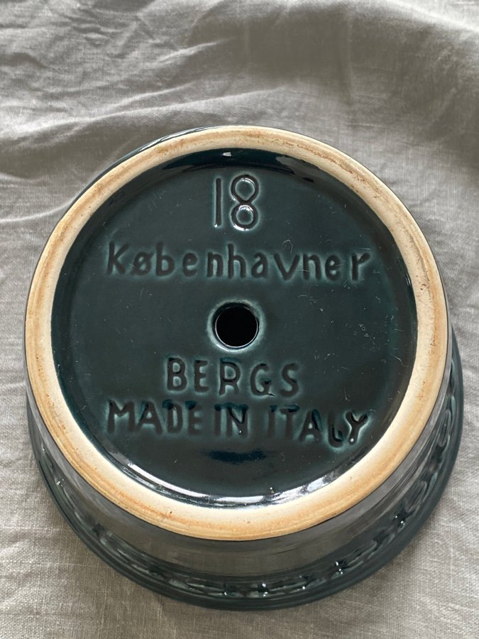 Bergs Potter Kruka 18 cm Blå petroleum