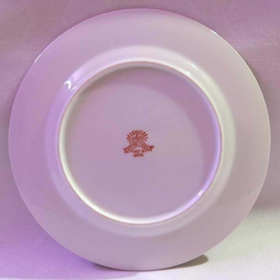 Assiett Kutani China hand painted Made in Japan