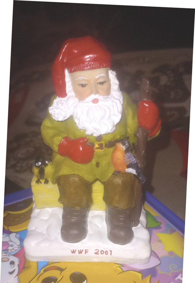 WWF Jultomte Figur 2001