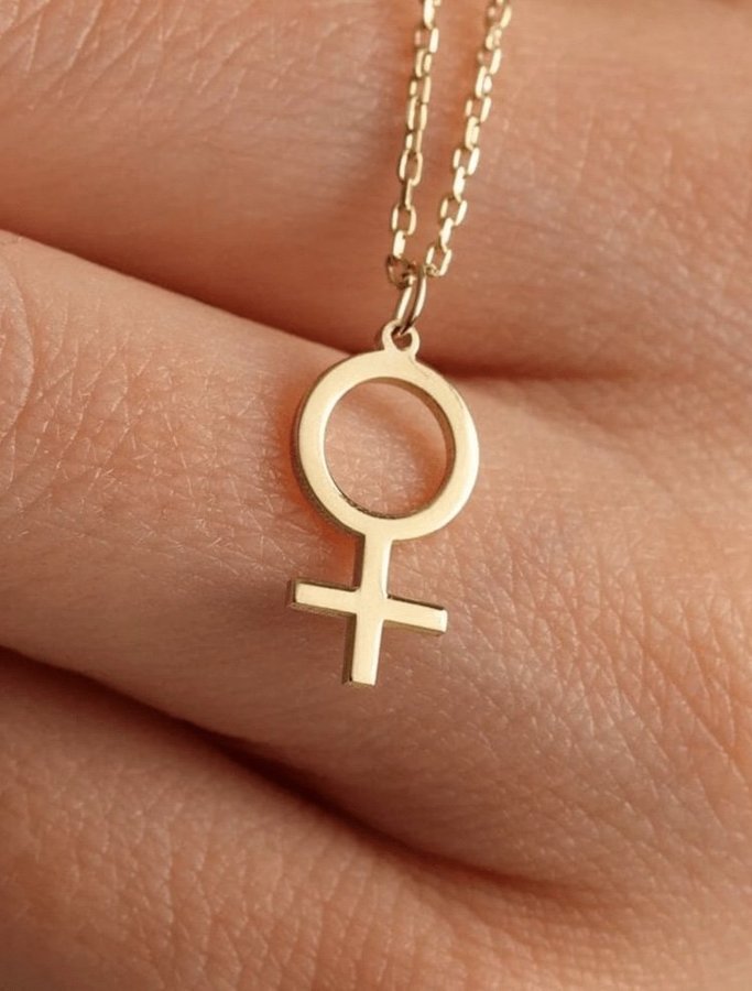 Venus Kvinnotecken Feminism halsband