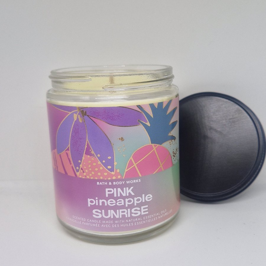 Bath  Body Works Pink - Pineapple Sunrise Doftljus