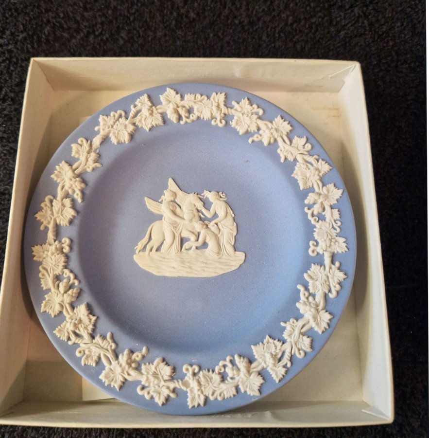 Wedgwood-Jasperware- miniatyrplatta/assiett