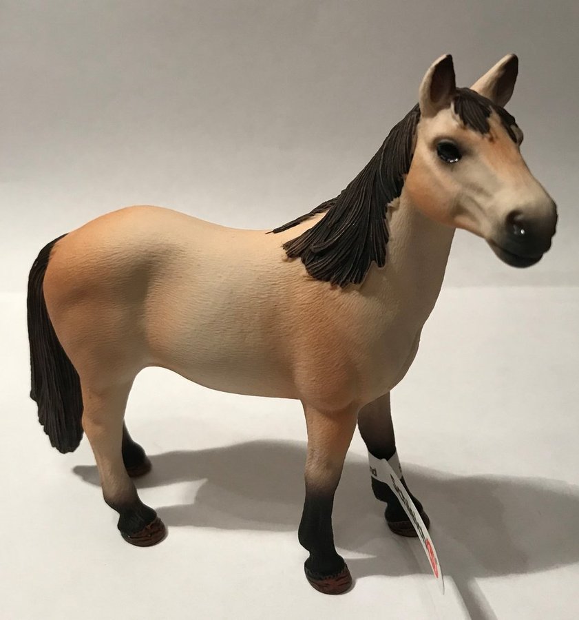 SCHLEICH Djur - Mustang Beige Brun Häst